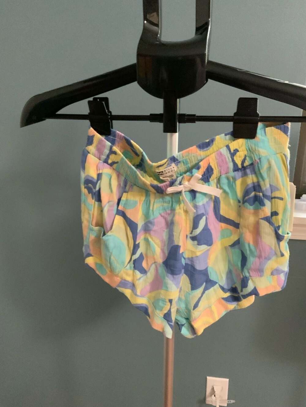 Billabong Breezeway Short Size Girls L Multicolor Woven Shorts